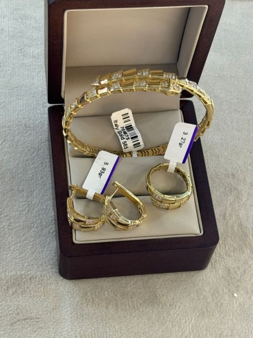 Sandu gold 704875 вес 23.3 г золото, фианит