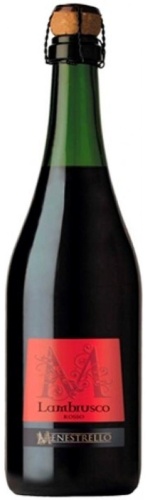 Lambrusco Menestrello красное полусладкое 8% 0.75 л