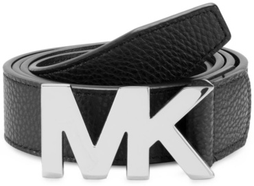 Ремень Michael Kors натуральная кожа 111 см черный