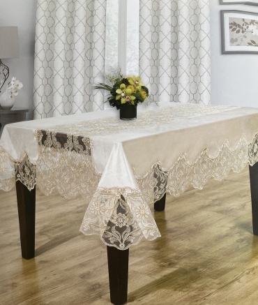 Скатерть Home Collection 600x160 см, велюр, 1 шт