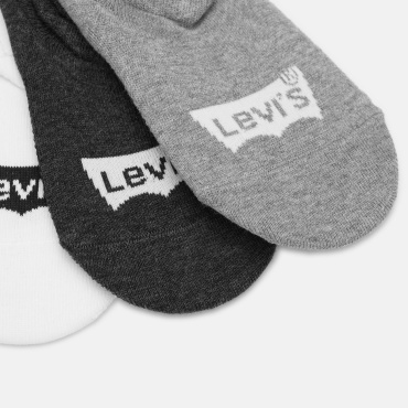 Следки Levis 3 пары серый 43-46