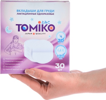 Накладка Tomiko 6928140309682 30 шт