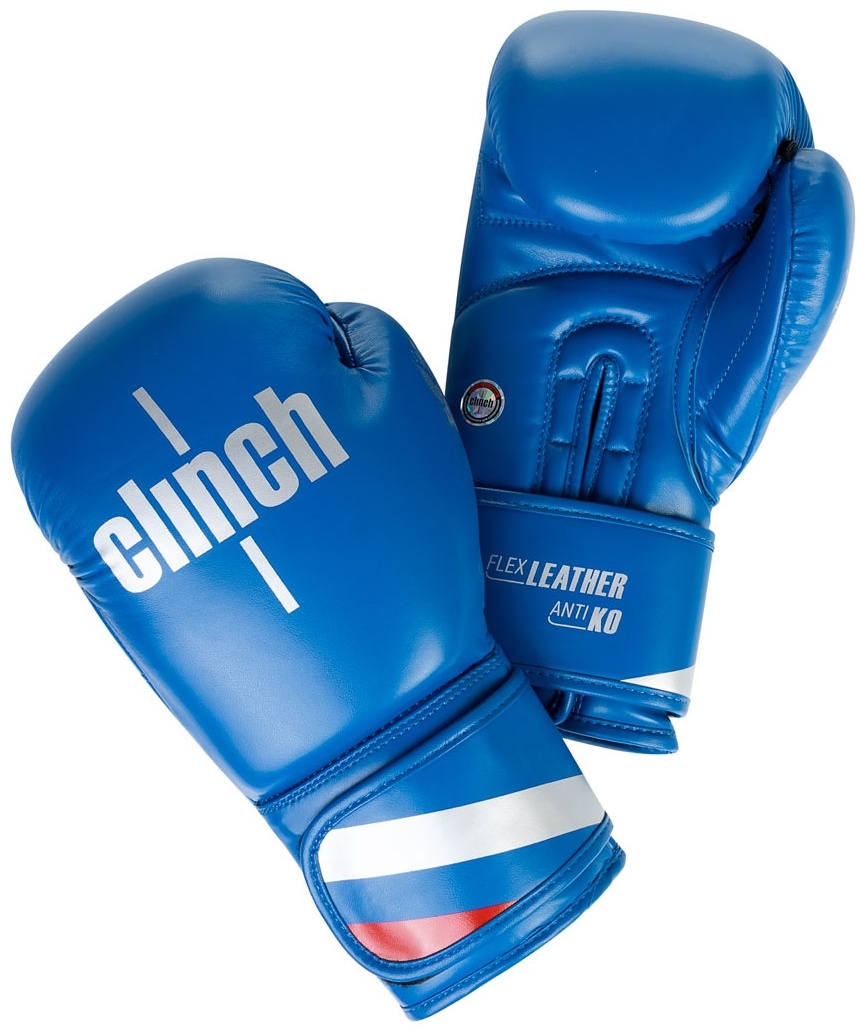 Боксерские перчатки Clinch 12 oz синий
