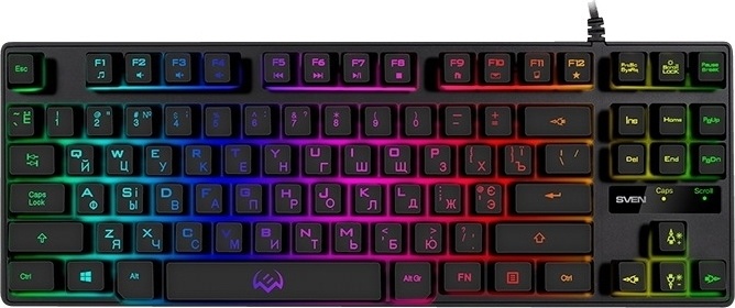 Купить Клавиатура SVEN KB-G7400 SV-019488 черный в Алматы – Магазин на ...