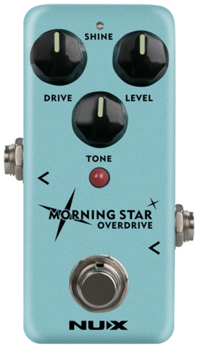 Педаль Nux Педаль эффектов Nux Morning Star NOD-3 серый