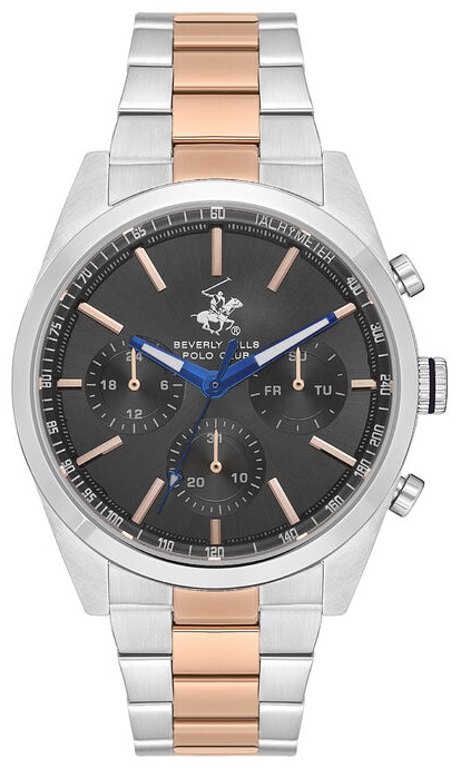 Кварцевые Beverly Hills Polo Club BP3618X.560 нержавеющая сталь