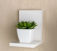 Полка BlumbaX 017, 20х20x20 см, белый