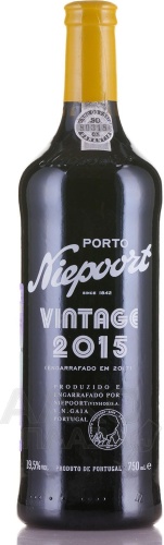 Портвейн Niepoort Vintage 2015 сладкий красный 19.5% 0.7 л