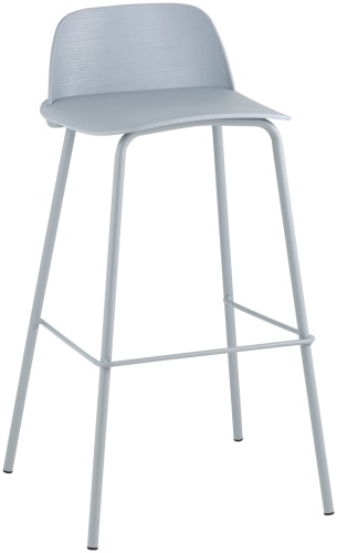 Барный стул SK Trade Mist 9, 90x40x35 см, голубой
