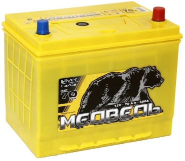 Тюменский Медведь 6CT-70Ah -/+