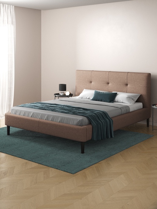 Купить Кровать ГЛАНЦ Одри 80700211, 160x200 см, без подъёмного ...