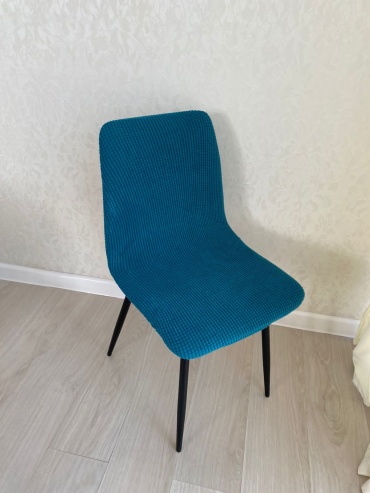 Makhome чехол для стула Spandex turquoise голубой Стандарт