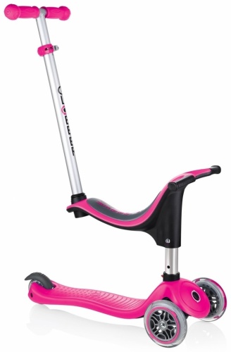 Globber Evo 4 в 1 розовый