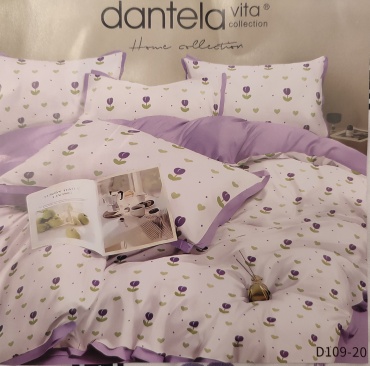 Комплект Dantela Vita 2-спальный муслин, : 48x74 см