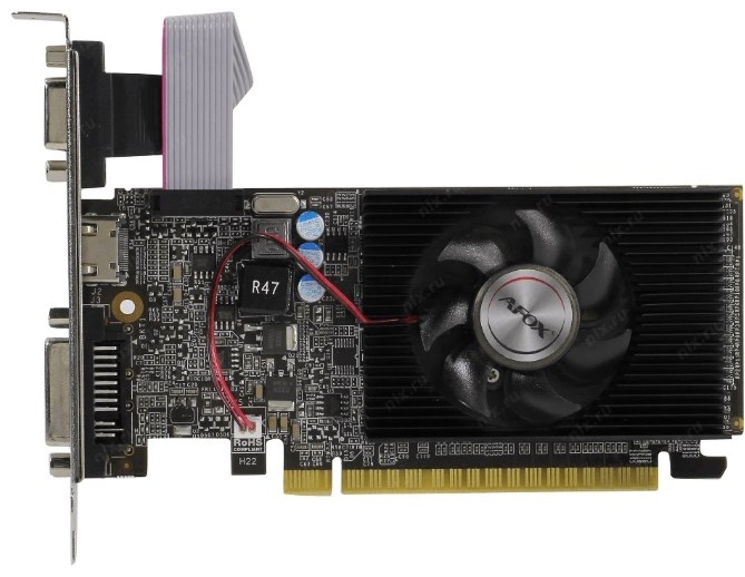Видеокарта AFOX Afox GT 610/AF610-1024D3L7-V6 1 Гб