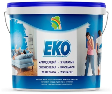 РАДУГА акриловая EKO 3.5 кг, белый