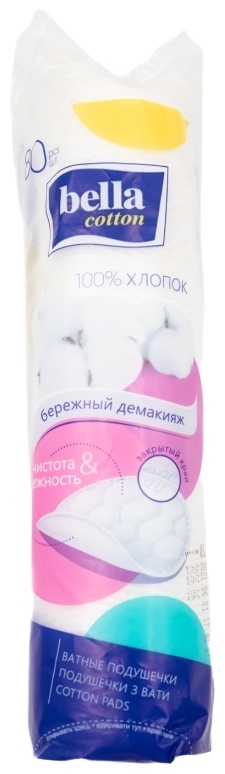 Bella ватные диски cotton 80 шт