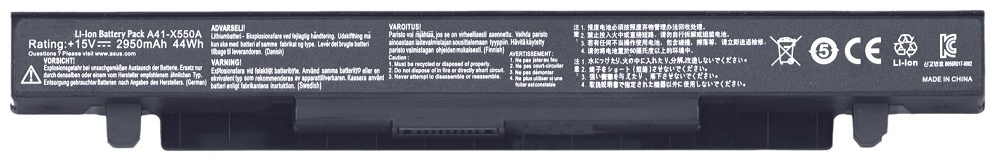 Аккумулятор A41-X550A