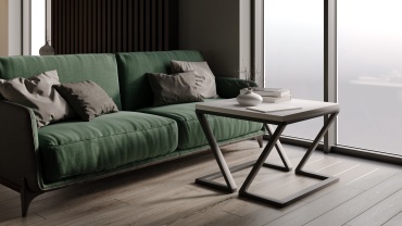 Loft DEN01, 60x60x60, белый