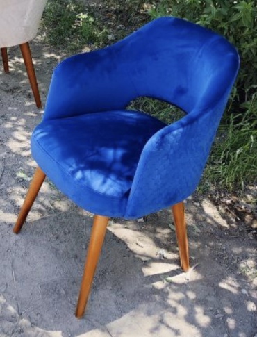 Стул NED Y457, 85x50x50 см, синий