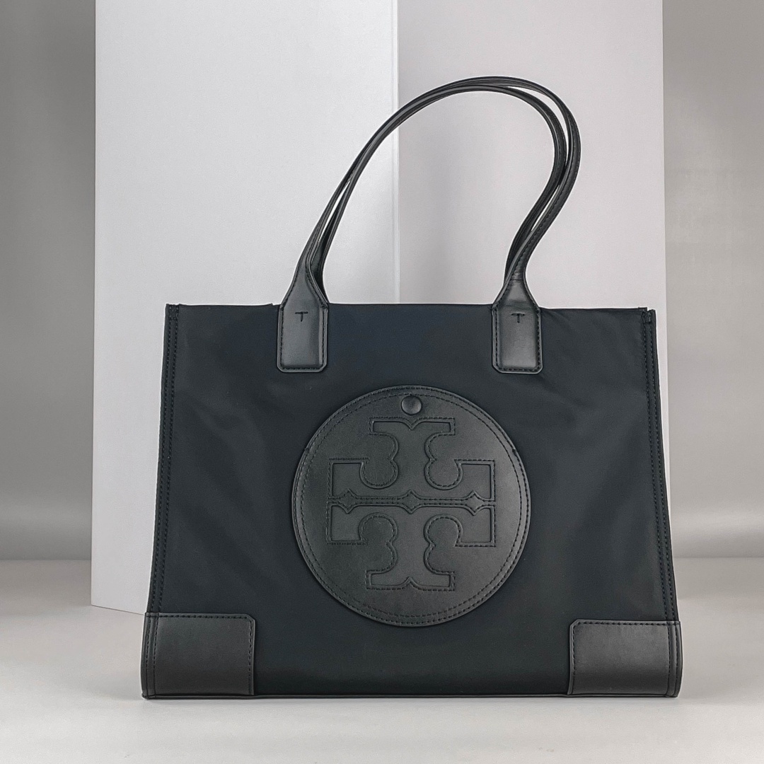 Сумка шоппер TORY BURCH нейлон черный