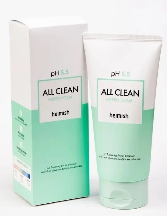 Heimish pH 5.5. All Clean Green пенка 150 мл, фото 2