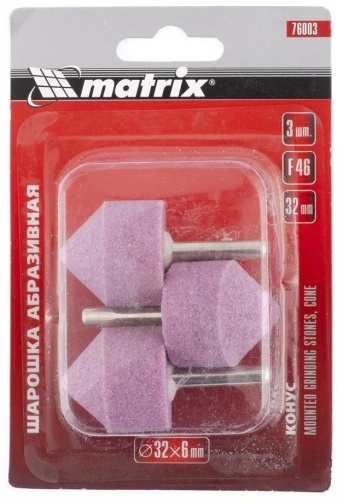 MATRIX   шлифовальный абразивный диск 76003 32x6 мм 3 шт