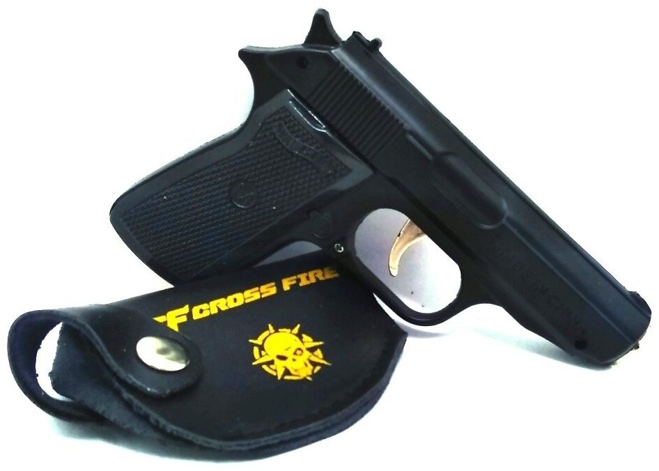 WALTHER газовая зажигалка Ppk Cal.7.65mm, сталь, пластик