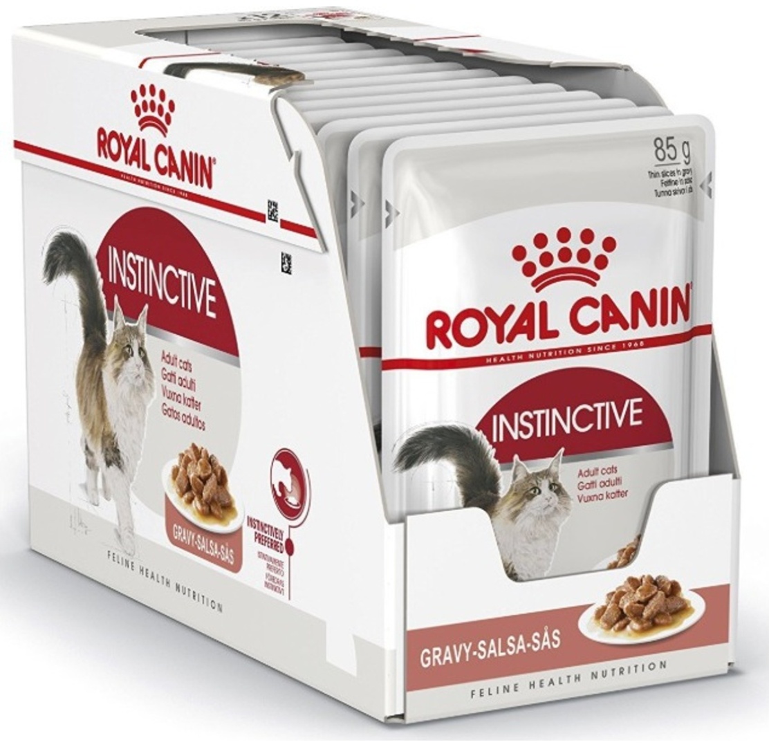 Купить Корм Royal Canin Instinctive кусочки в соусе мясное ассорти 85 г ...