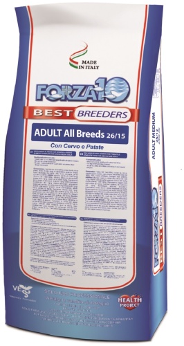Forza10 Adult All Breeds 26/15 Оленина с картофелем для взрослых всех пород 20 кг