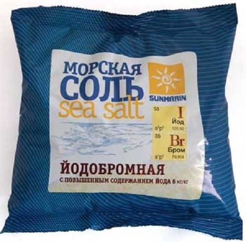 Medical Fort Sunmarin. Йодобромная. морская соль 1000 г