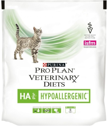 PRO PLAN Veterinary Diets Hypoallergenic при аллергии злаки 0.32 кг