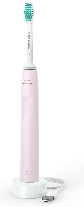 Philips звуковая щетка HX3651/11 щетина средняя розовый
