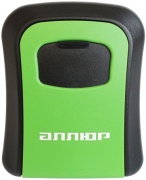 Сейф АЛЛЮР СК-01 КП зелёный пластиковый кодовый механический замок (95х115х40 мм)