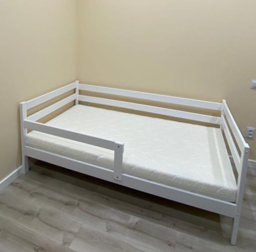 Детская кровать ТАМиРАМ Софа, 90x180 см, белый