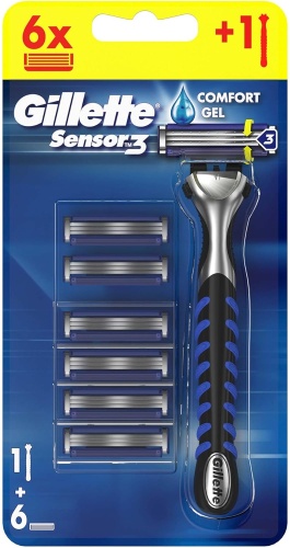 Gillette SENSOR 3 сменные кассеты 6 шт