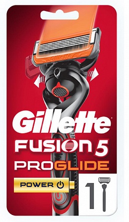 Gillette Fusion 5 ProGlide Power бритвенный станок 1 шт + сменная кассета 1 шт
