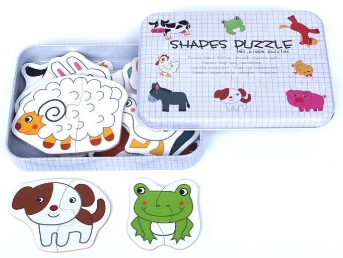 Пазл Shapes puzzle 24 деталей