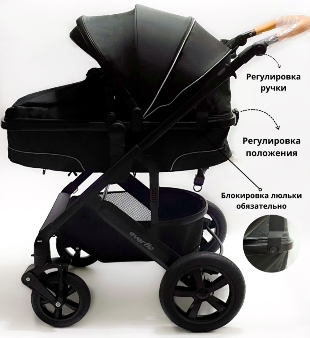 Купить Коляска трансформер Teknum Teknum, черный в Алматы – Магазин на ...