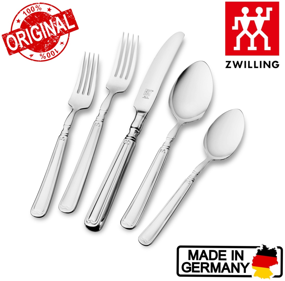 Набор столовых приборов ZWILLING 42 шт, серебристый Germany Vintage 1876