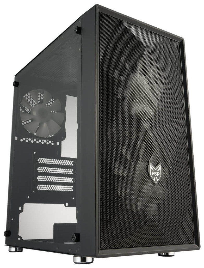 Корпус FSP Group CST130 BASIC BLACK черный