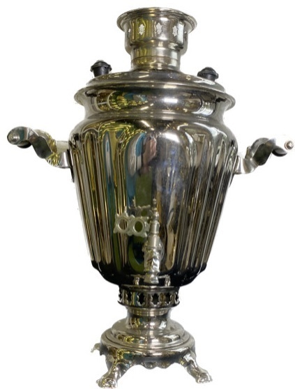 Самовар 16494139_669174 5 л, латунь