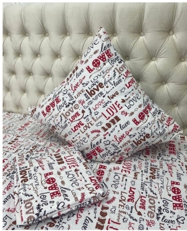 Комплект TDS семейный хлопок, кретон, : 65x65 см