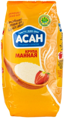 Асан манная крупа 750 г