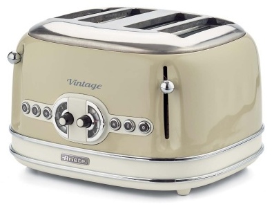 Тостер Ariete Vintage 0156 бежевый