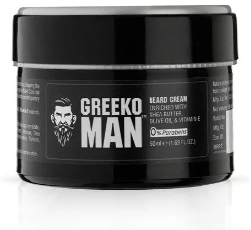 Vasu Greeko Man Beard cream крем для бороды и усов 50 мл