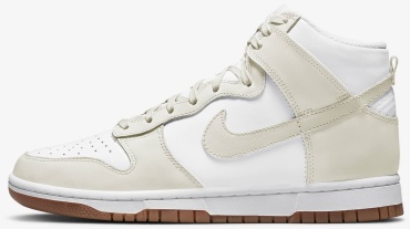 Кроссовки Nike Dunk High белый