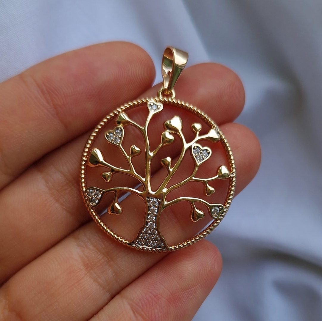 Подвеска Xuping Jewelry медицинское золото, фианит