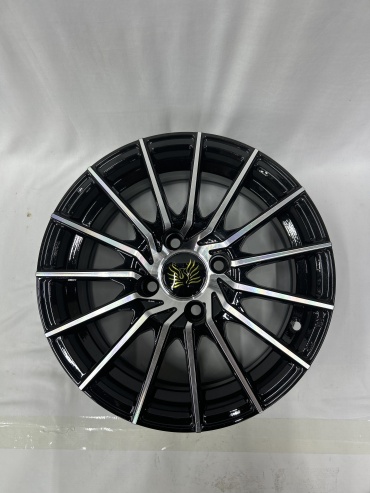 LKN 1223 6x14/4x100 D67.1 ET35 4 диска черный, серебристый