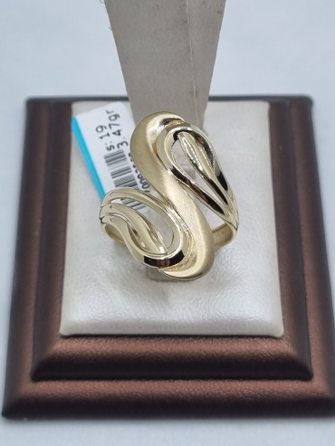 Zhanar Gold ZHA84_259 размер 19 вес 3.47 г золото, без вставок